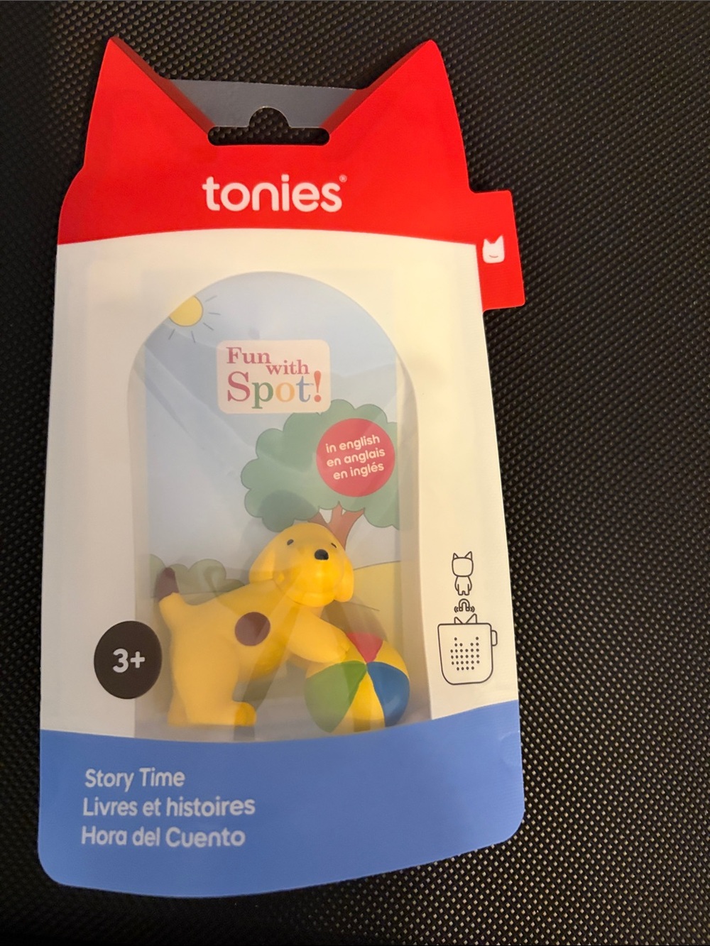 Tonies Spot the Dog Story Time Figurine - Bright Yellow. New.